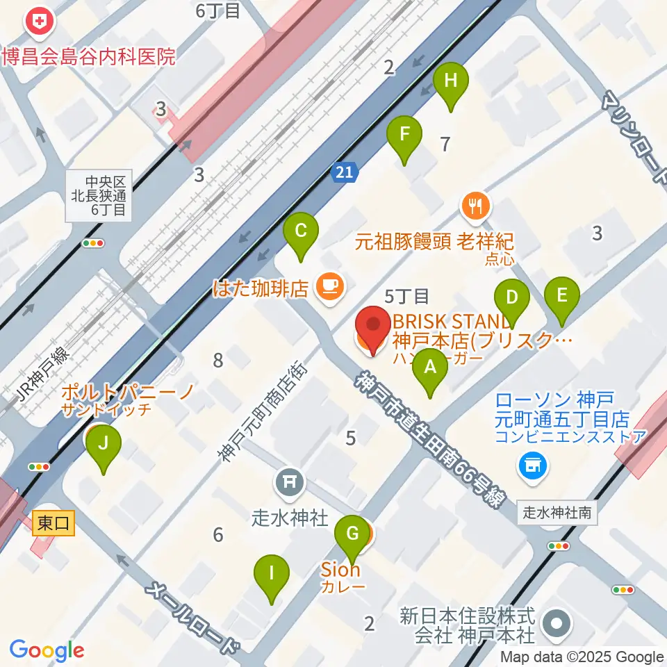 クラシックサロン・アマデウス周辺の駐車場・コインパーキング一覧地図