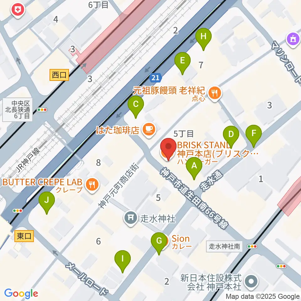 クラシックサロン・アマデウス周辺の駐車場・コインパーキング一覧地図
