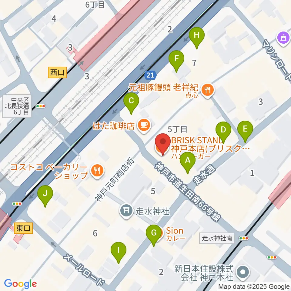 クラシックサロン・アマデウス周辺の駐車場・コインパーキング一覧地図