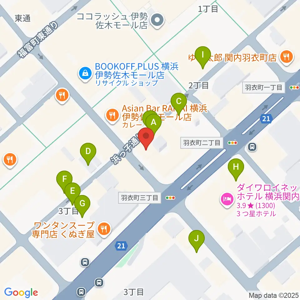 よいどれ伯爵周辺の駐車場・コインパーキング一覧地図