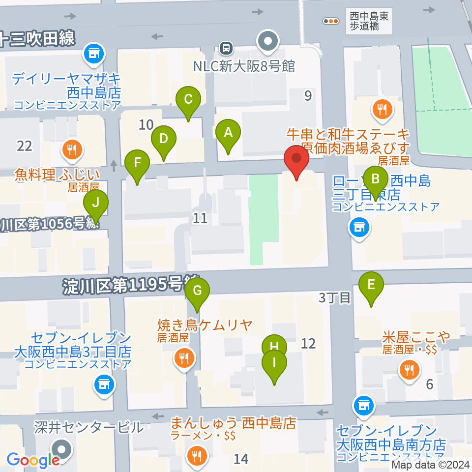 Live Bar D3周辺の駐車場・コインパーキング一覧地図