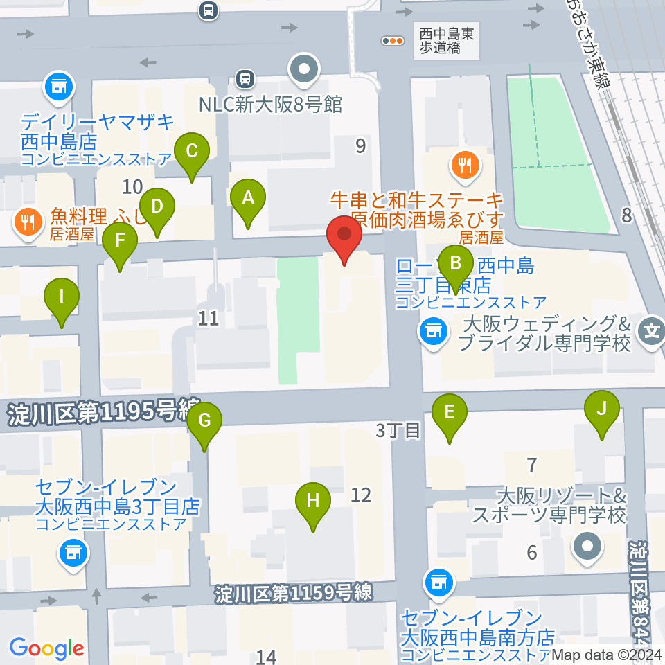 Live Bar D3周辺の駐車場・コインパーキング一覧地図