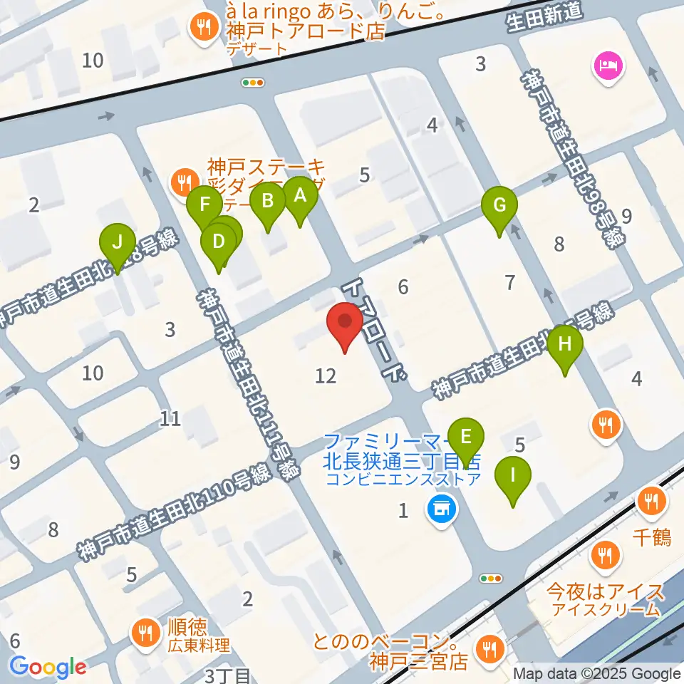 MOKUBA'S TAVERN 木馬周辺の駐車場・コインパーキング一覧地図