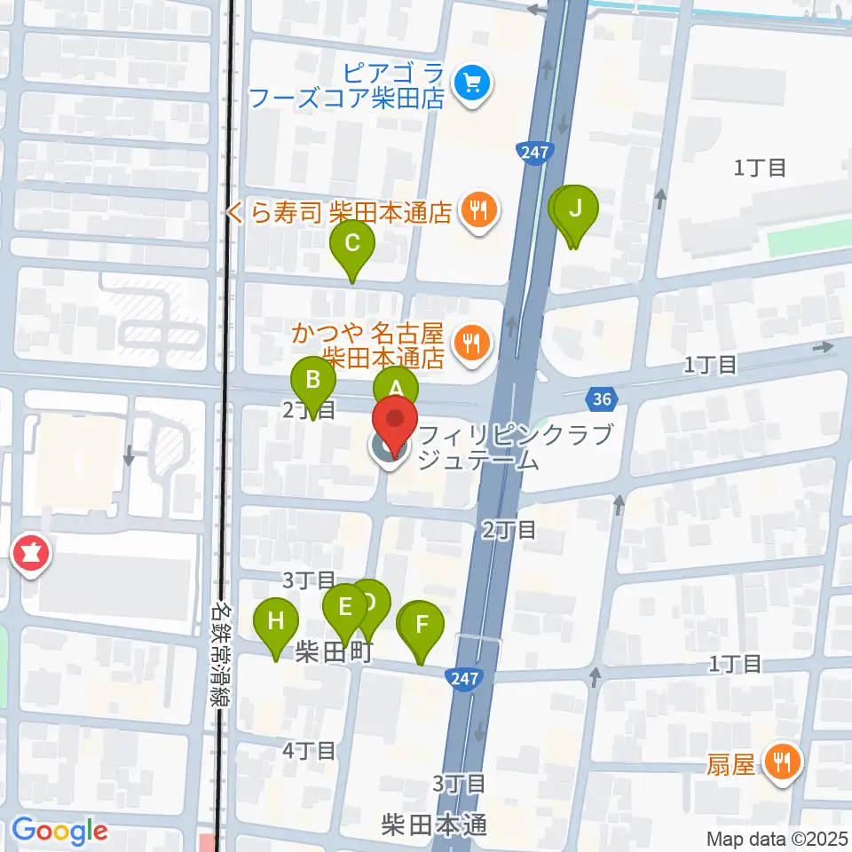 柴田アヒル @-hill周辺の駐車場・コインパーキング一覧地図