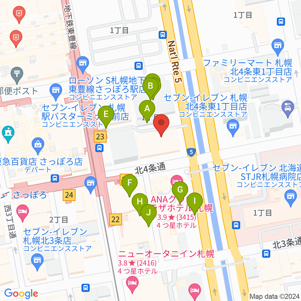 共済ホール周辺の駐車場・コインパーキング一覧地図