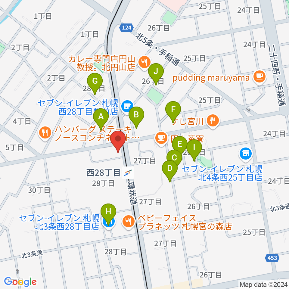 ジャムジカ周辺の駐車場・コインパーキング一覧地図