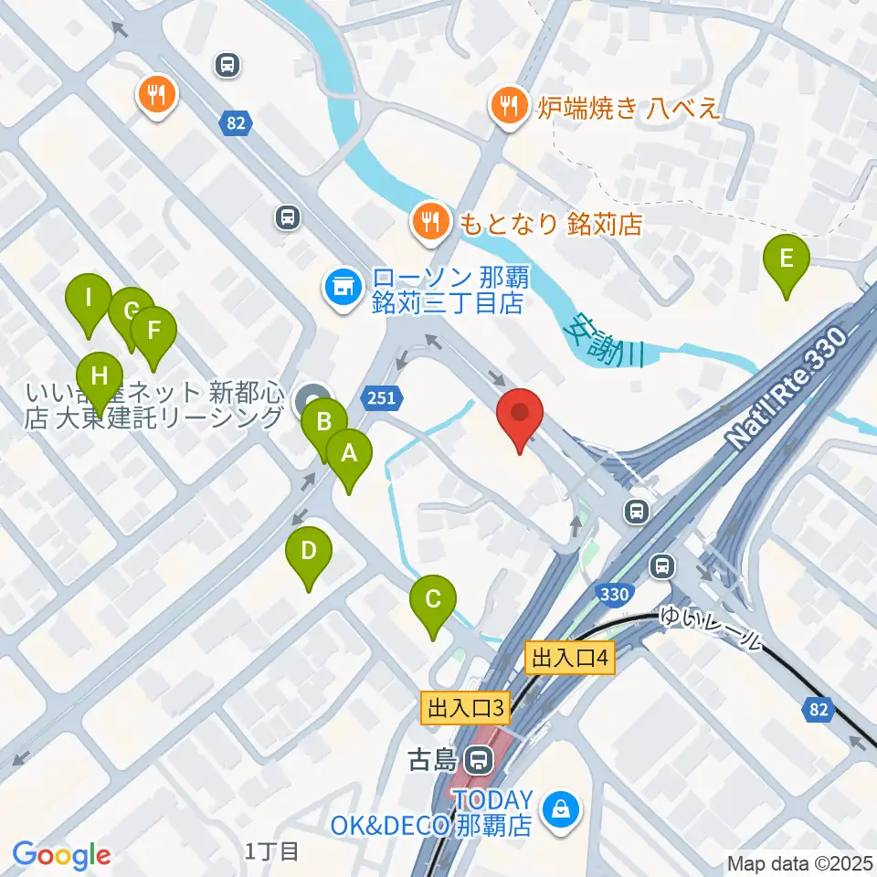 STUDIO LiVS(スタジオ リヴス)周辺の駐車場・コインパーキング一覧地図