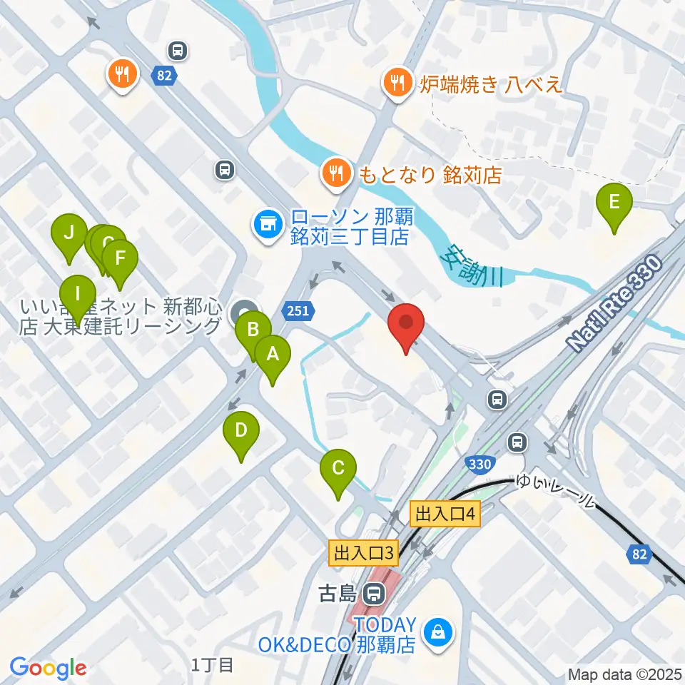 STUDIO LiVS(スタジオ リヴス)周辺の駐車場・コインパーキング一覧地図