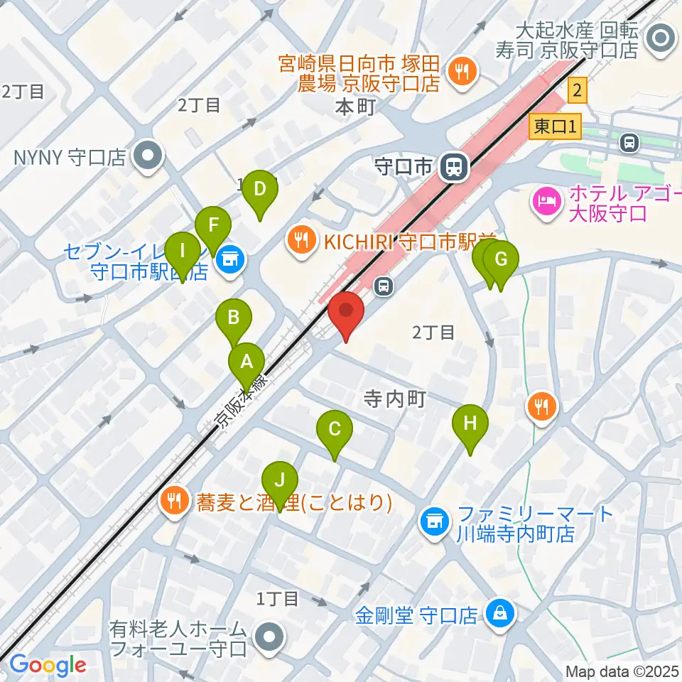 studio HEMP周辺の駐車場・コインパーキング一覧地図