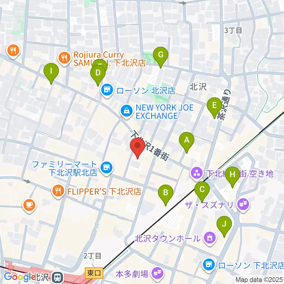下北沢ERA周辺の駐車場・コインパーキング一覧地図