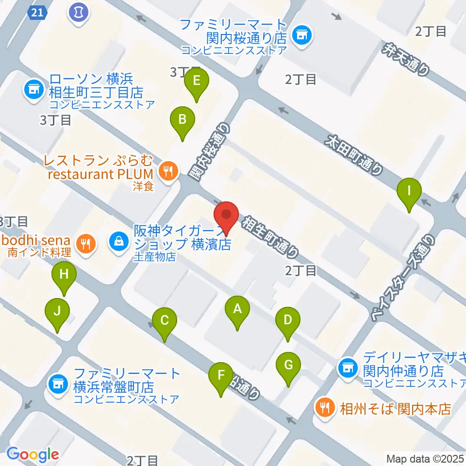 BarBarBar音楽院周辺の駐車場・コインパーキング一覧地図