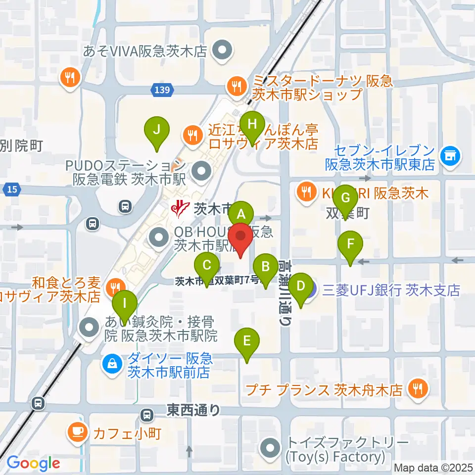D-studio周辺の駐車場・コインパーキング一覧地図