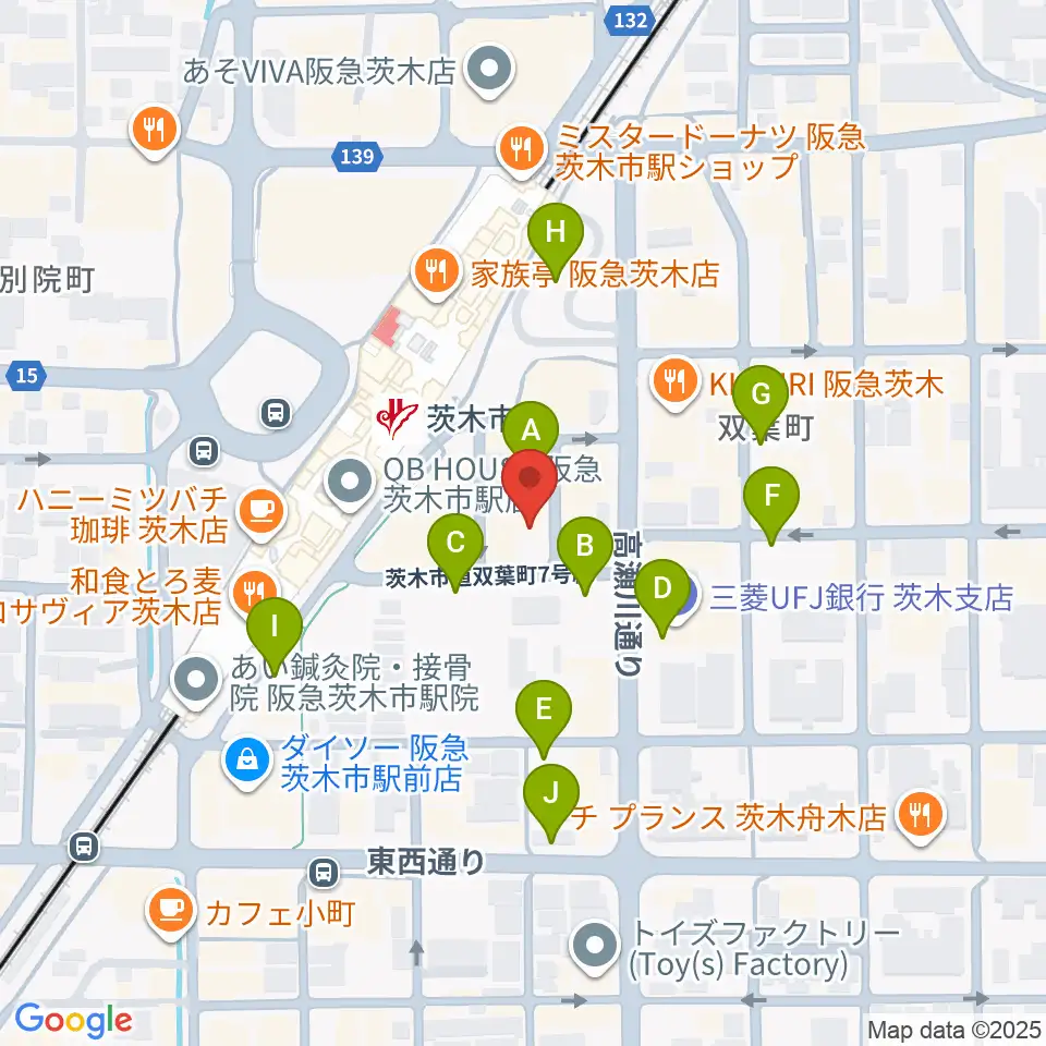 D-studio周辺の駐車場・コインパーキング一覧地図
