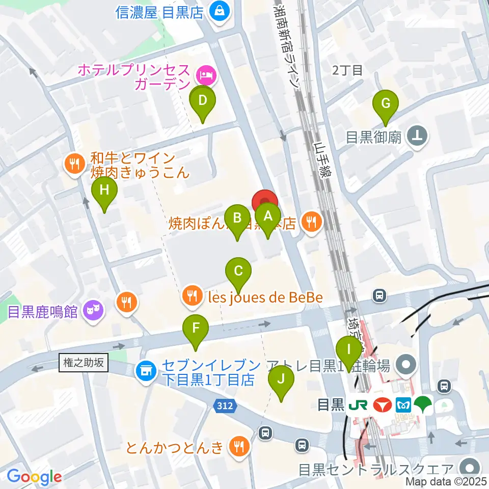 弦楽器専門店シレーナ周辺の駐車場・コインパーキング一覧地図