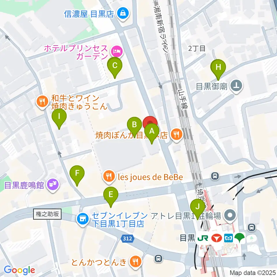 弦楽器専門店シレーナ周辺の駐車場・コインパーキング一覧地図