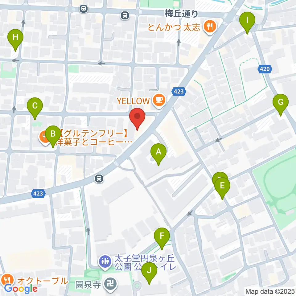 rainford studio周辺の駐車場・コインパーキング一覧地図