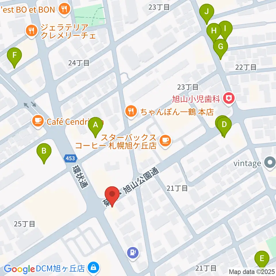 エレキ堂周辺の駐車場・コインパーキング一覧地図