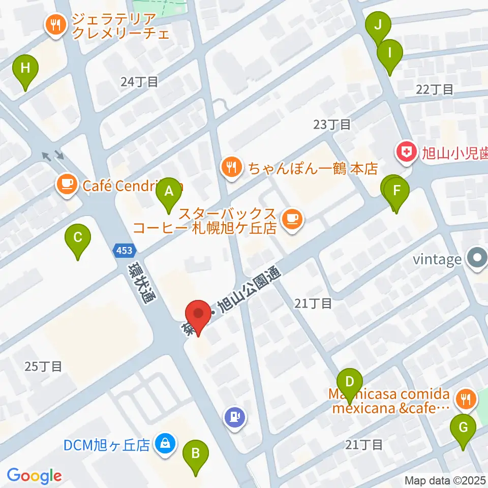 エレキ堂周辺の駐車場・コインパーキング一覧地図
