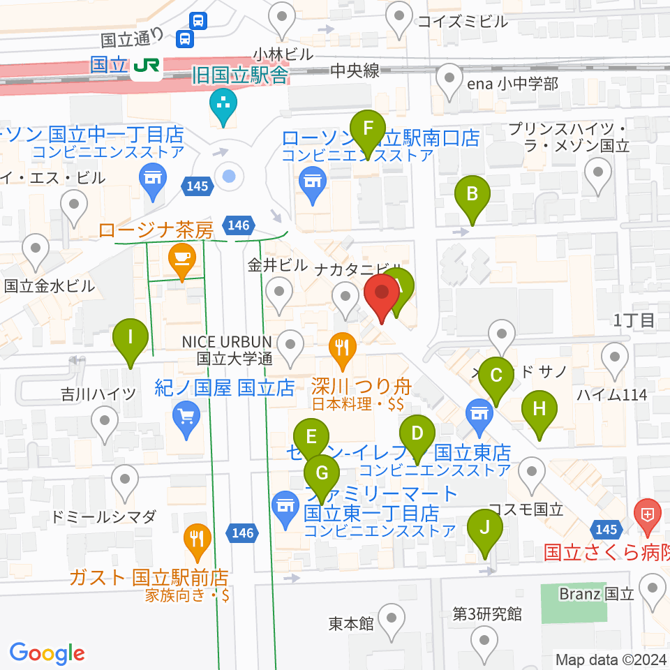 ハーバーライト周辺の駐車場・コインパーキング一覧地図