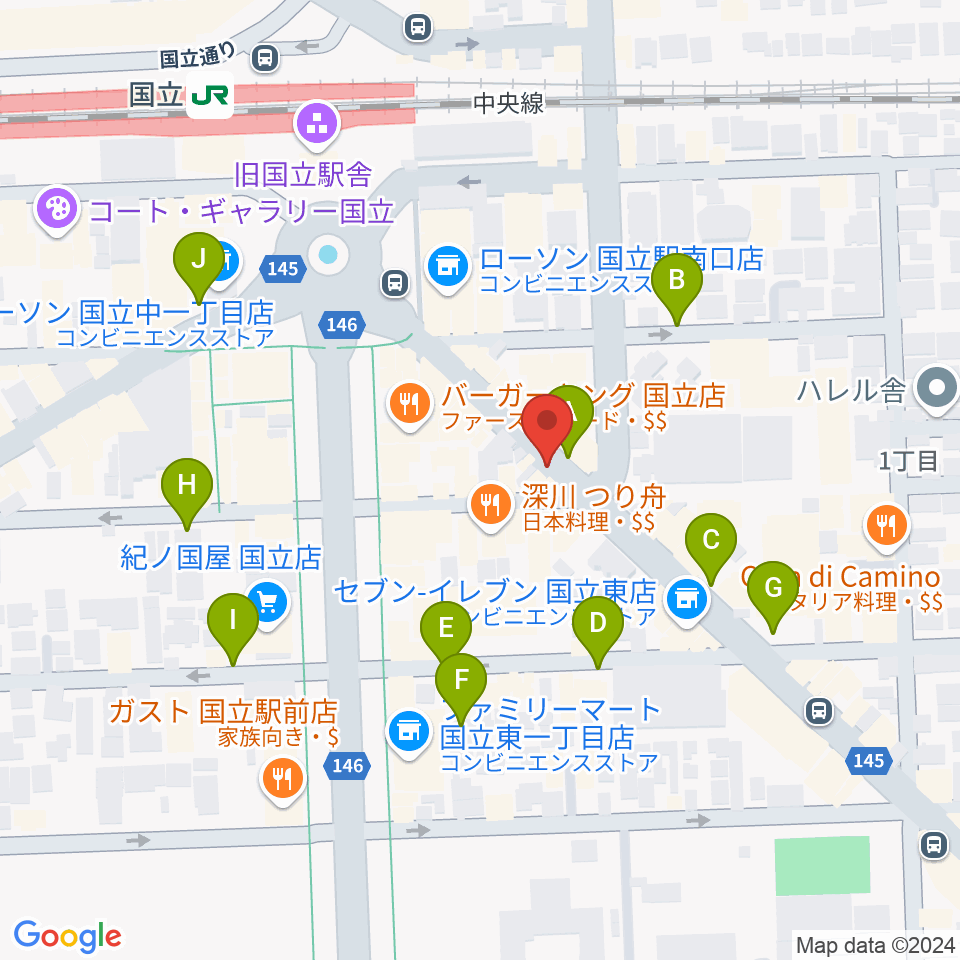 ハーバーライト周辺の駐車場・コインパーキング一覧地図