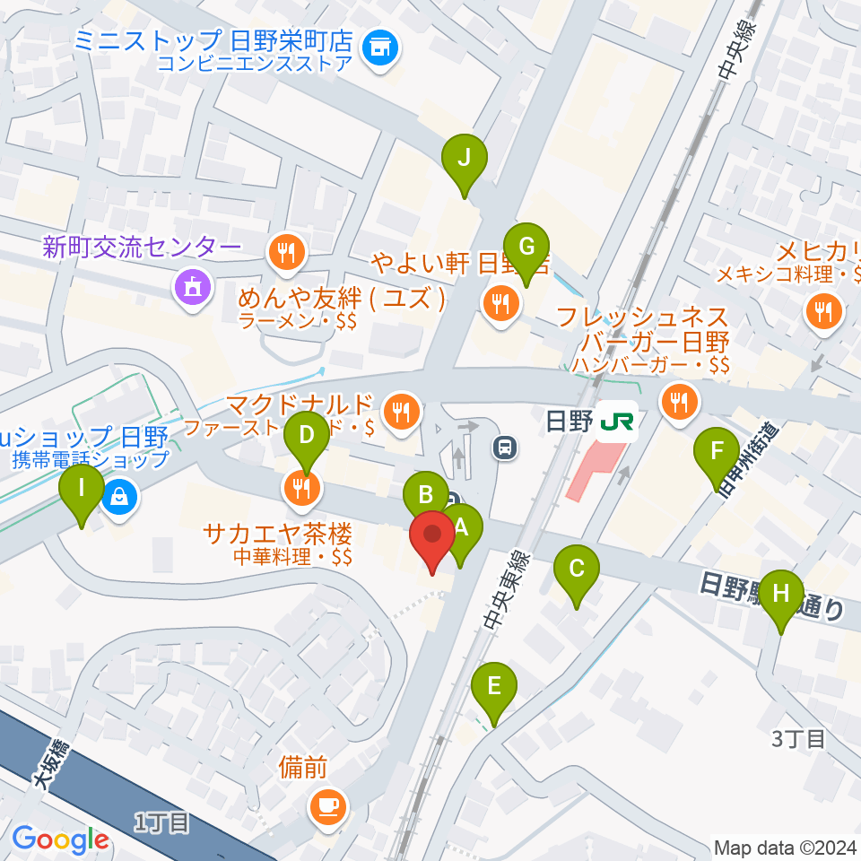 SoulK周辺の駐車場・コインパーキング一覧地図