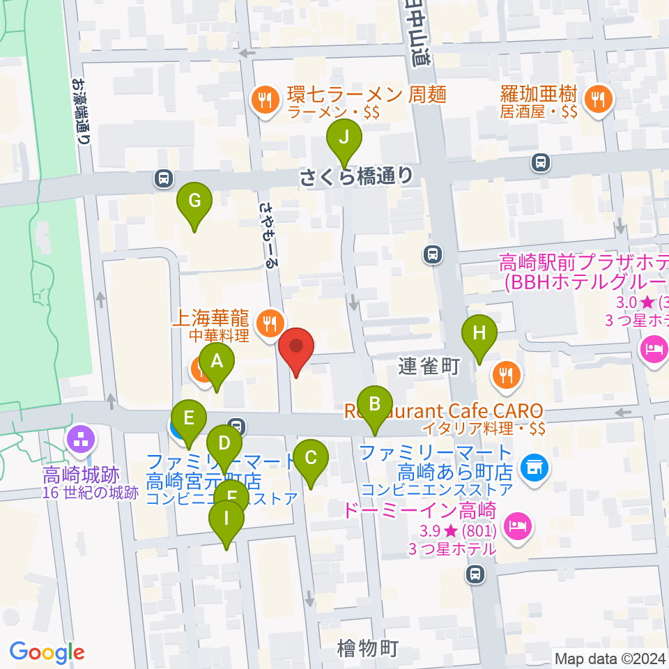 アースヴォーカルスタジオ周辺の駐車場・コインパーキング一覧地図