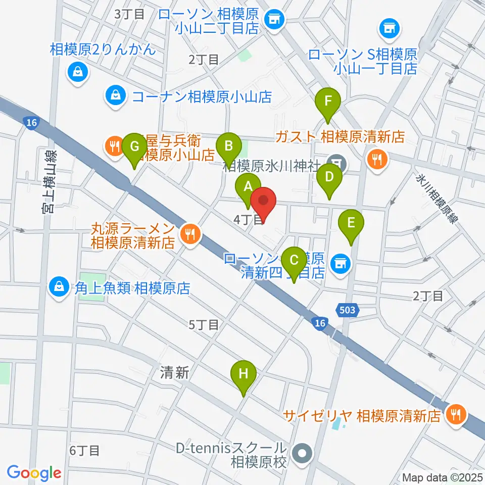 ベルベットルームスタジオ周辺の駐車場・コインパーキング一覧地図