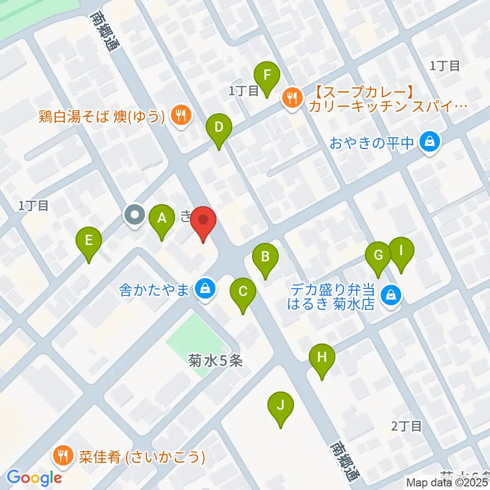 STUDIO BLUE-DUN周辺の駐車場・コインパーキング一覧地図