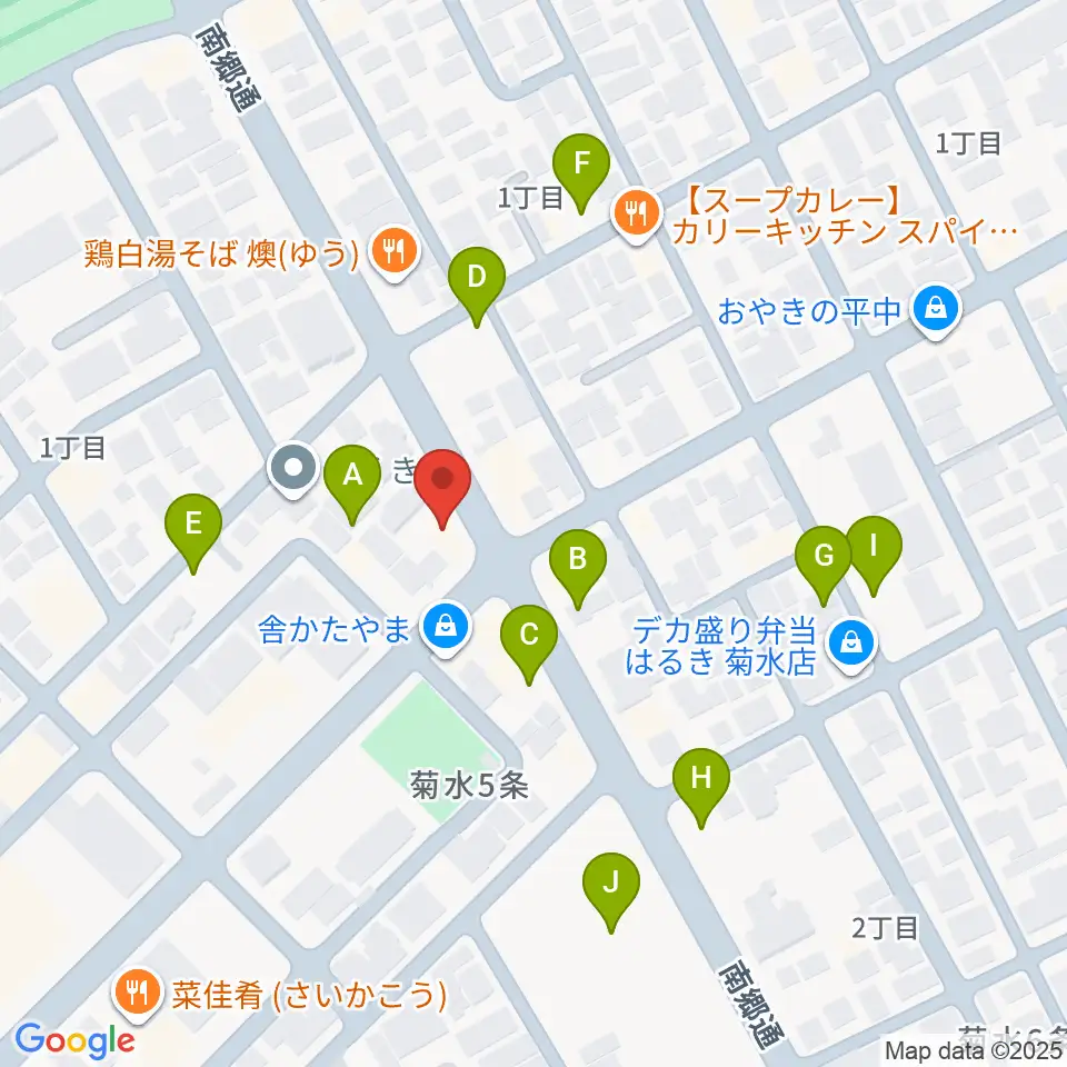 STUDIO BLUE-DUN周辺の駐車場・コインパーキング一覧地図