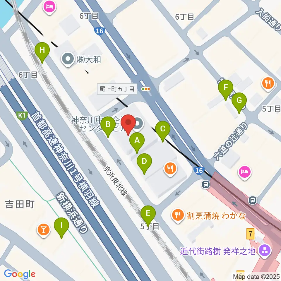 R's TRIBECA周辺の駐車場・コインパーキング一覧地図