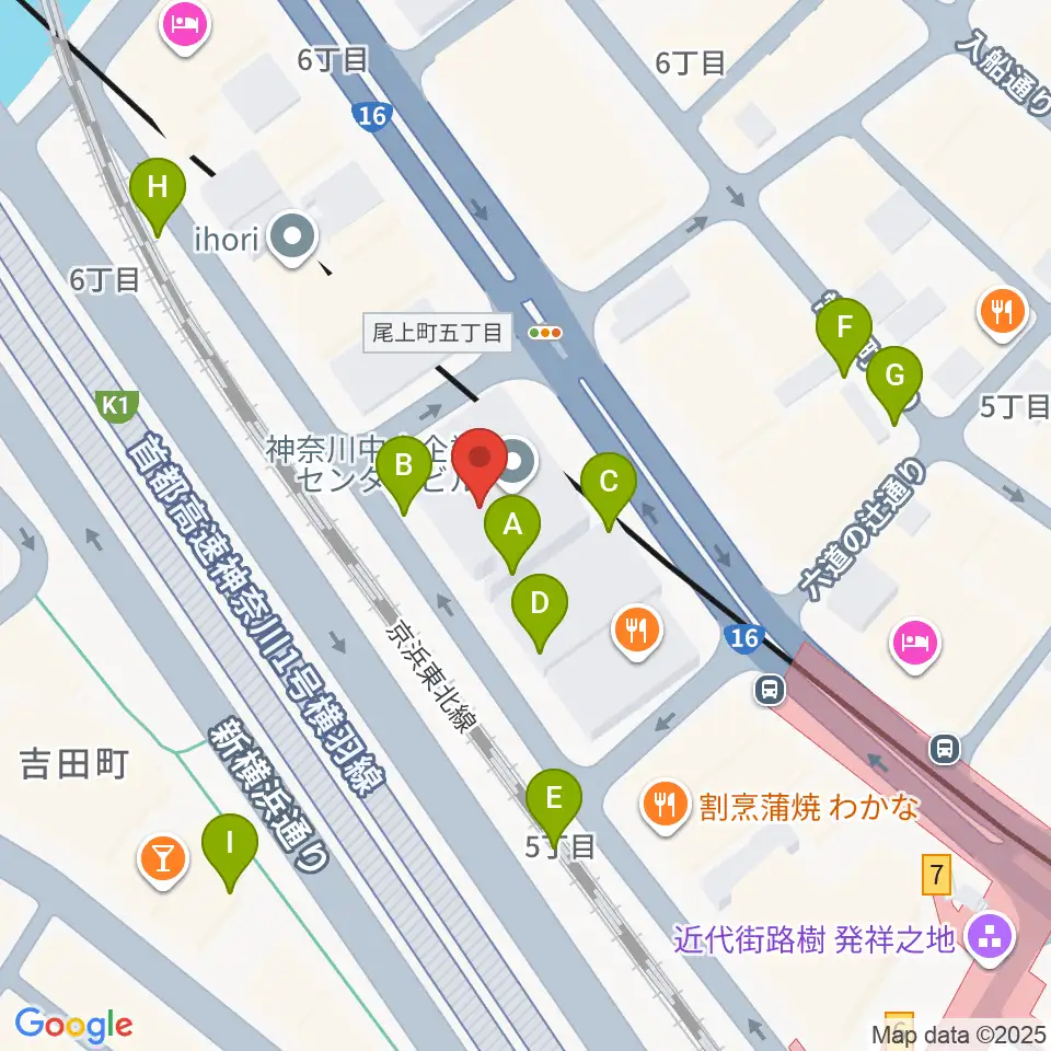 R's TRIBECA周辺の駐車場・コインパーキング一覧地図
