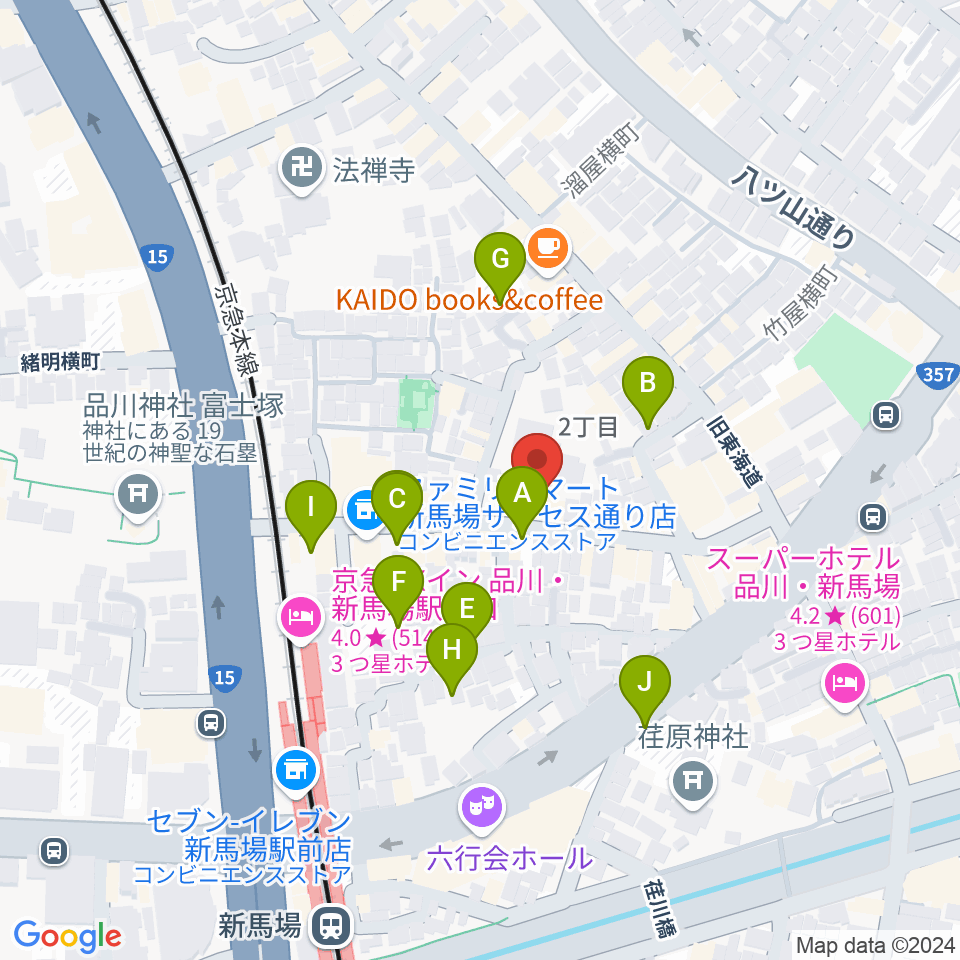 LIVE&BAR ARCO周辺の駐車場・コインパーキング一覧地図