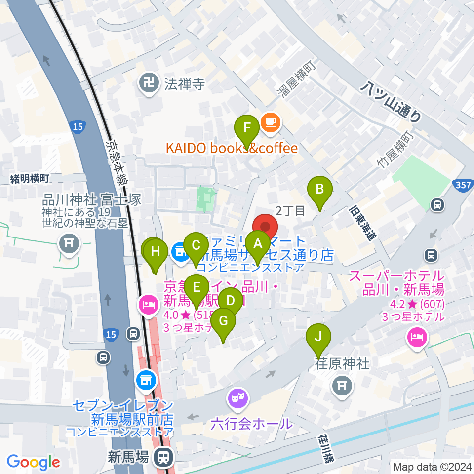 LIVE&BAR ARCO周辺の駐車場・コインパーキング一覧地図