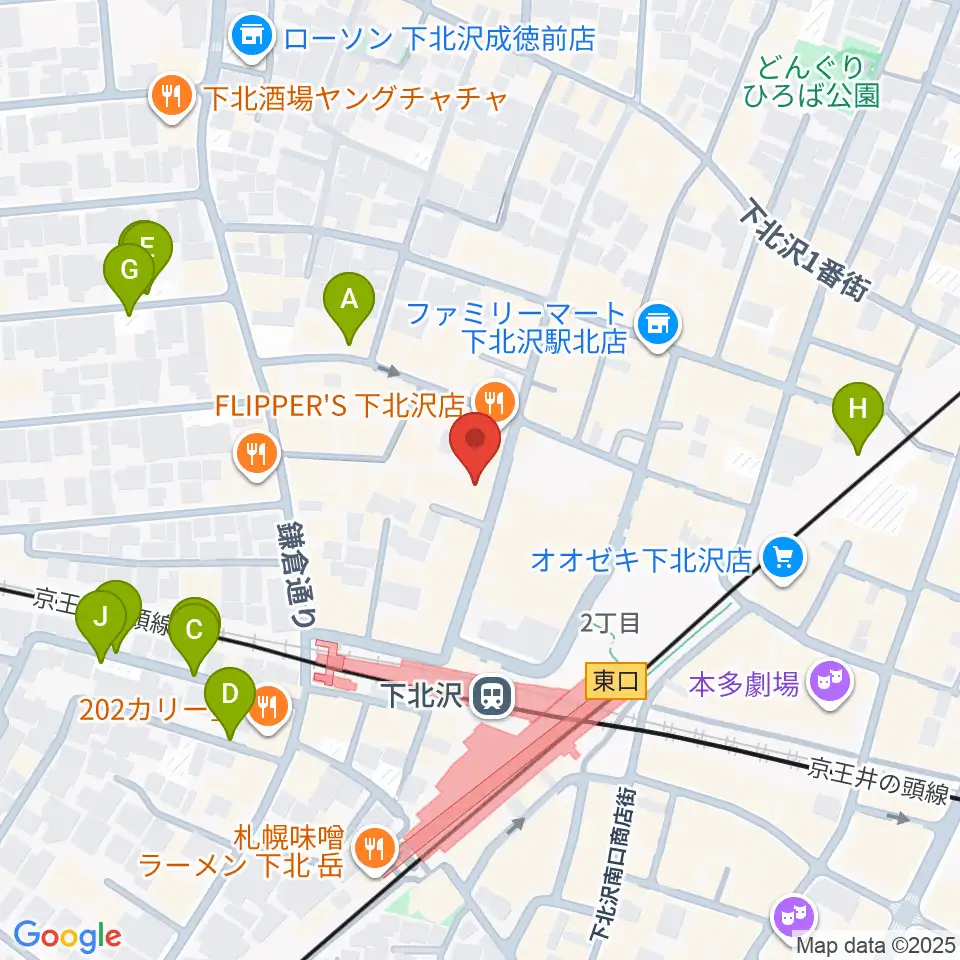 コムカフェ音倉周辺の駐車場・コインパーキング一覧地図