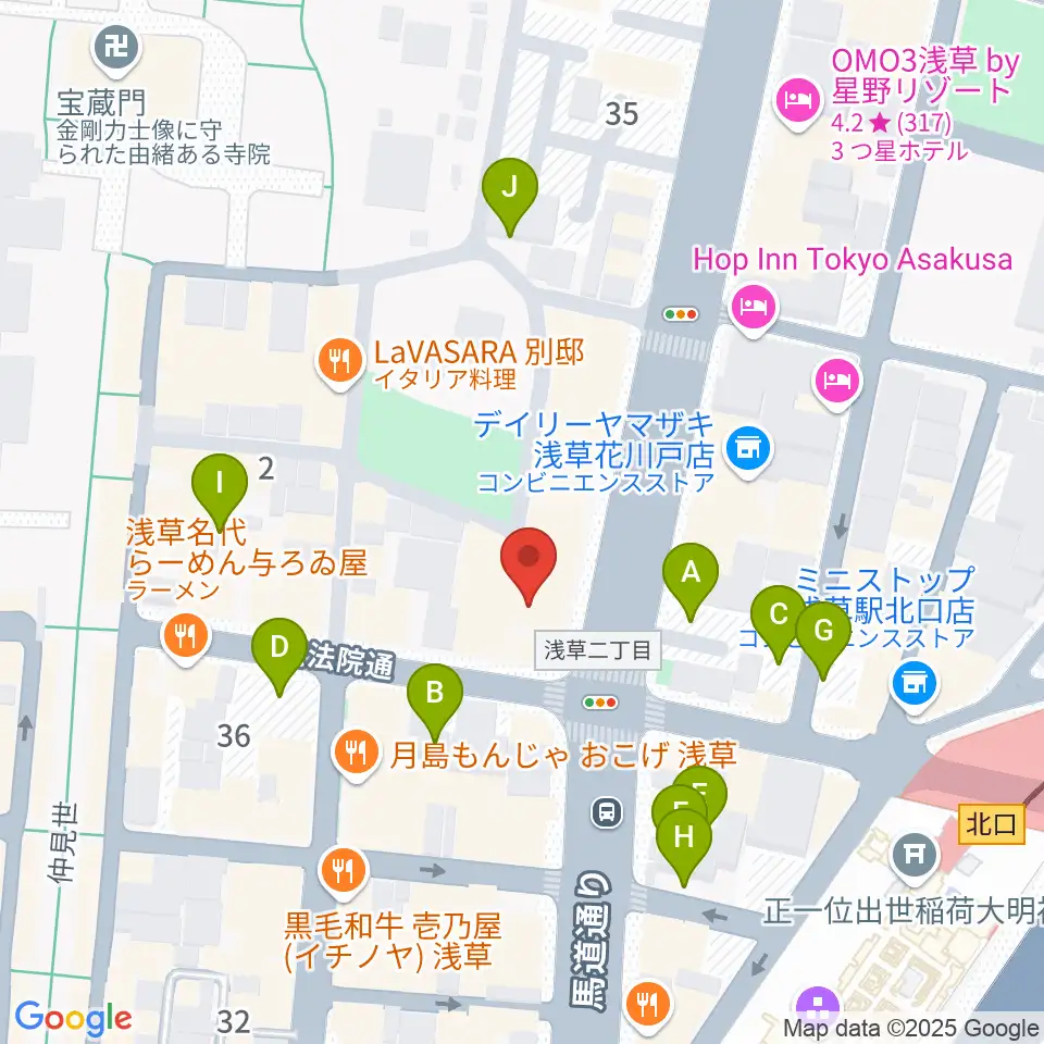 ライブ・バー舵輪周辺の駐車場・コインパーキング一覧地図