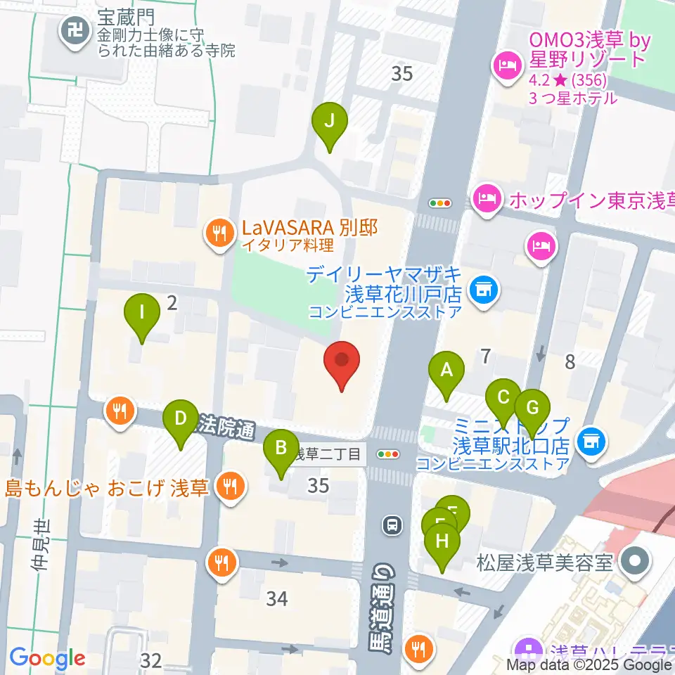 ライブ・バー舵輪周辺の駐車場・コインパーキング一覧地図