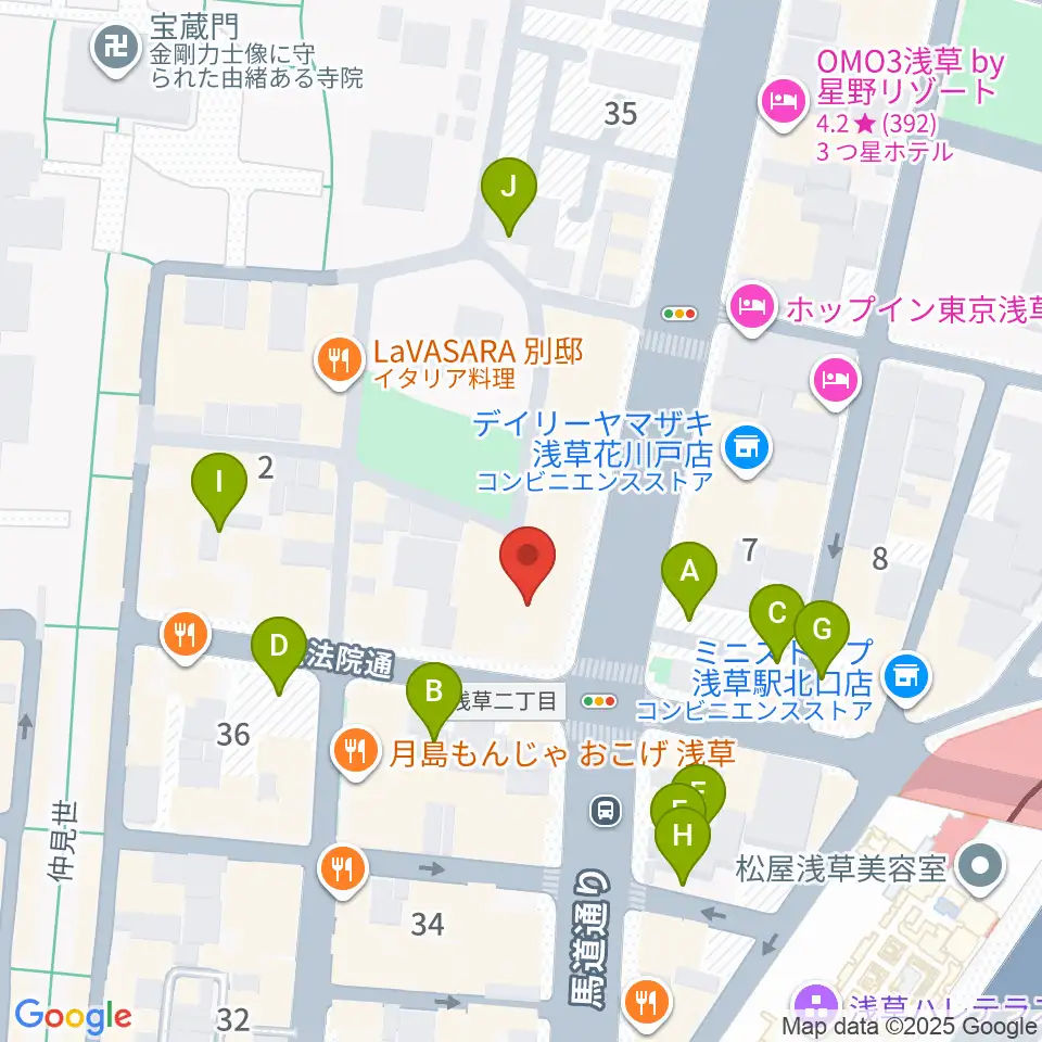 ライブ・バー舵輪周辺の駐車場・コインパーキング一覧地図