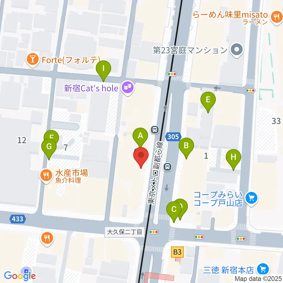 真昼の月・夜の太陽周辺の駐車場・コインパーキング一覧地図