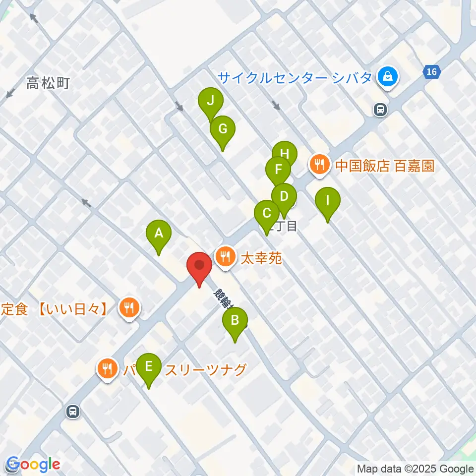 立川CRAZY JAM周辺の駐車場・コインパーキング一覧地図