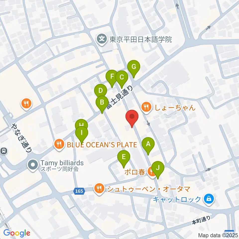 福生チキンシャック周辺の駐車場・コインパーキング一覧地図