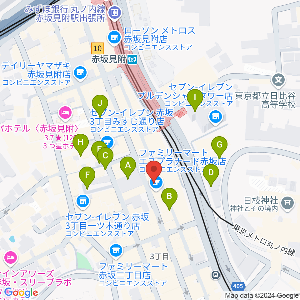 橋の下周辺の駐車場・コインパーキング一覧地図