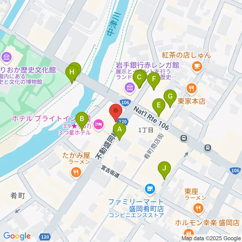 プラザおでって周辺の駐車場・コインパーキング一覧地図