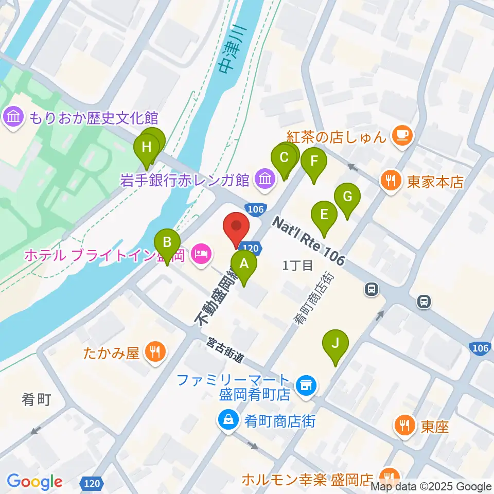 プラザおでって周辺の駐車場・コインパーキング一覧地図