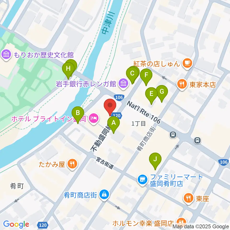 プラザおでって周辺の駐車場・コインパーキング一覧地図