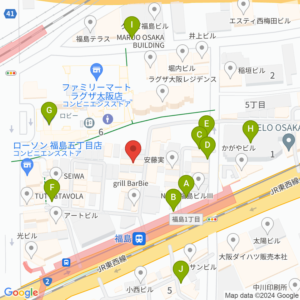 スタジオNECO周辺の駐車場・コインパーキング一覧地図