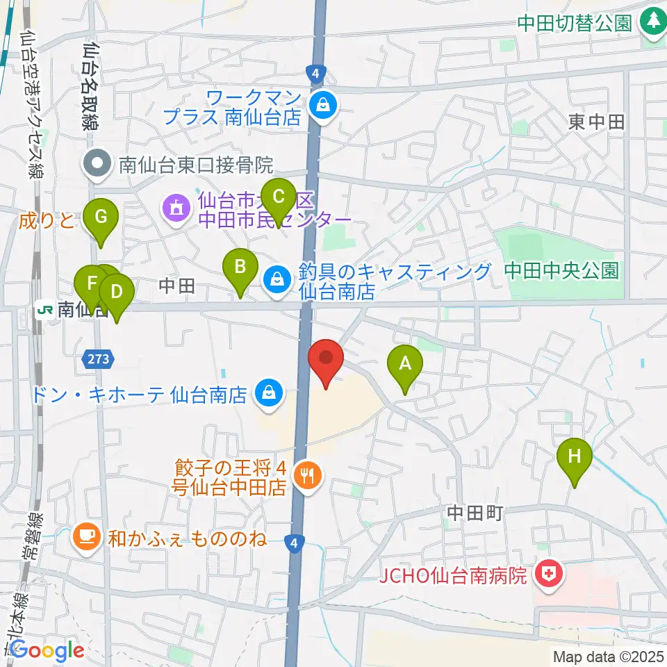アズテックミュージアム周辺の駐車場・コインパーキング一覧地図