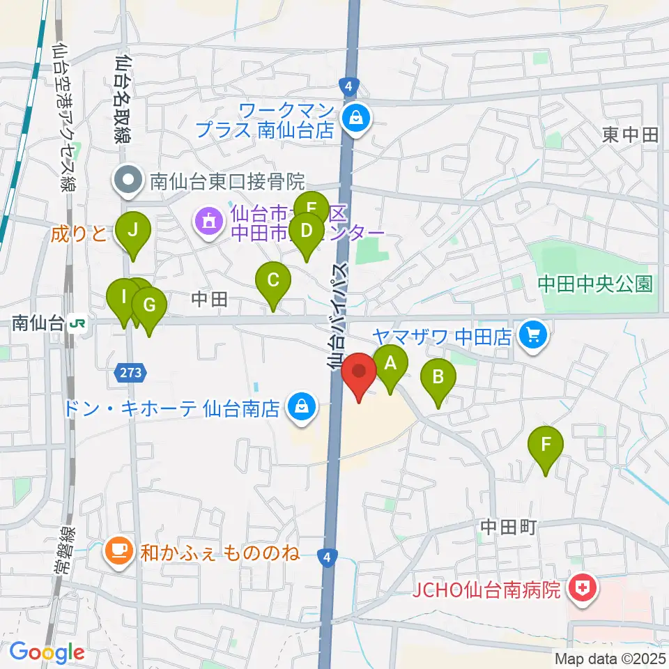 アズテックミュージアム周辺の駐車場・コインパーキング一覧地図