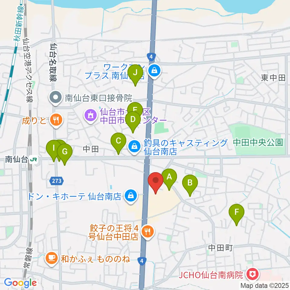 アズテックミュージアム周辺の駐車場・コインパーキング一覧地図