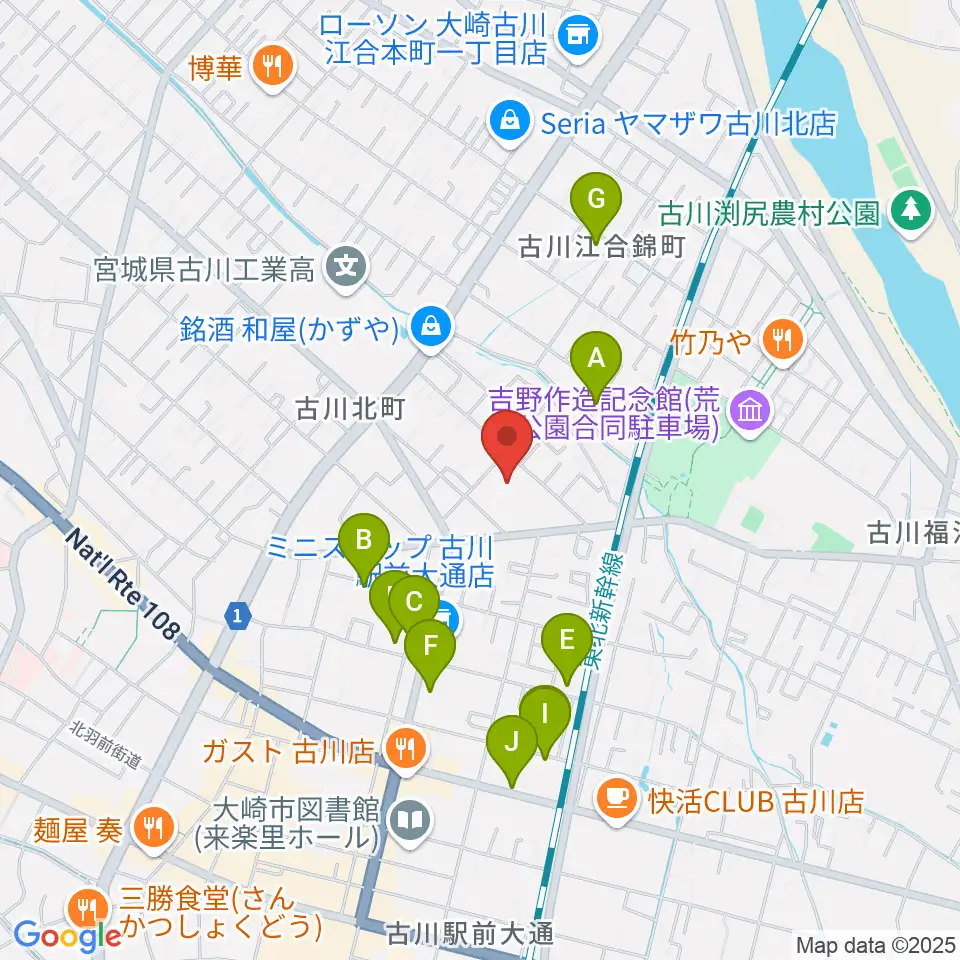 村田工務所 パタ崎さんHall おおさき周辺の駐車場・コインパーキング一覧地図