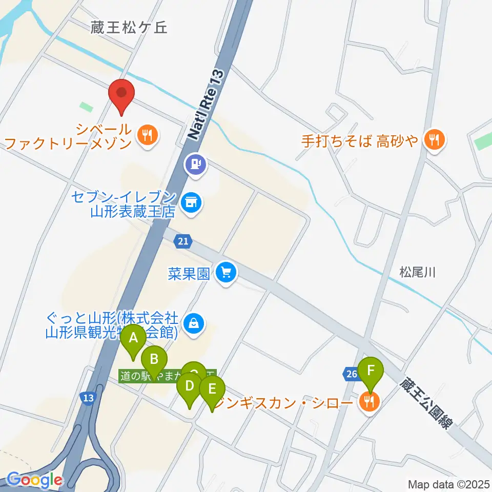 東ソーアリーナ周辺の駐車場・コインパーキング一覧地図